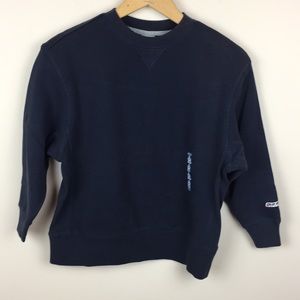 Old Navy - Navy Long Sleeve Crewneck Sweatshirt